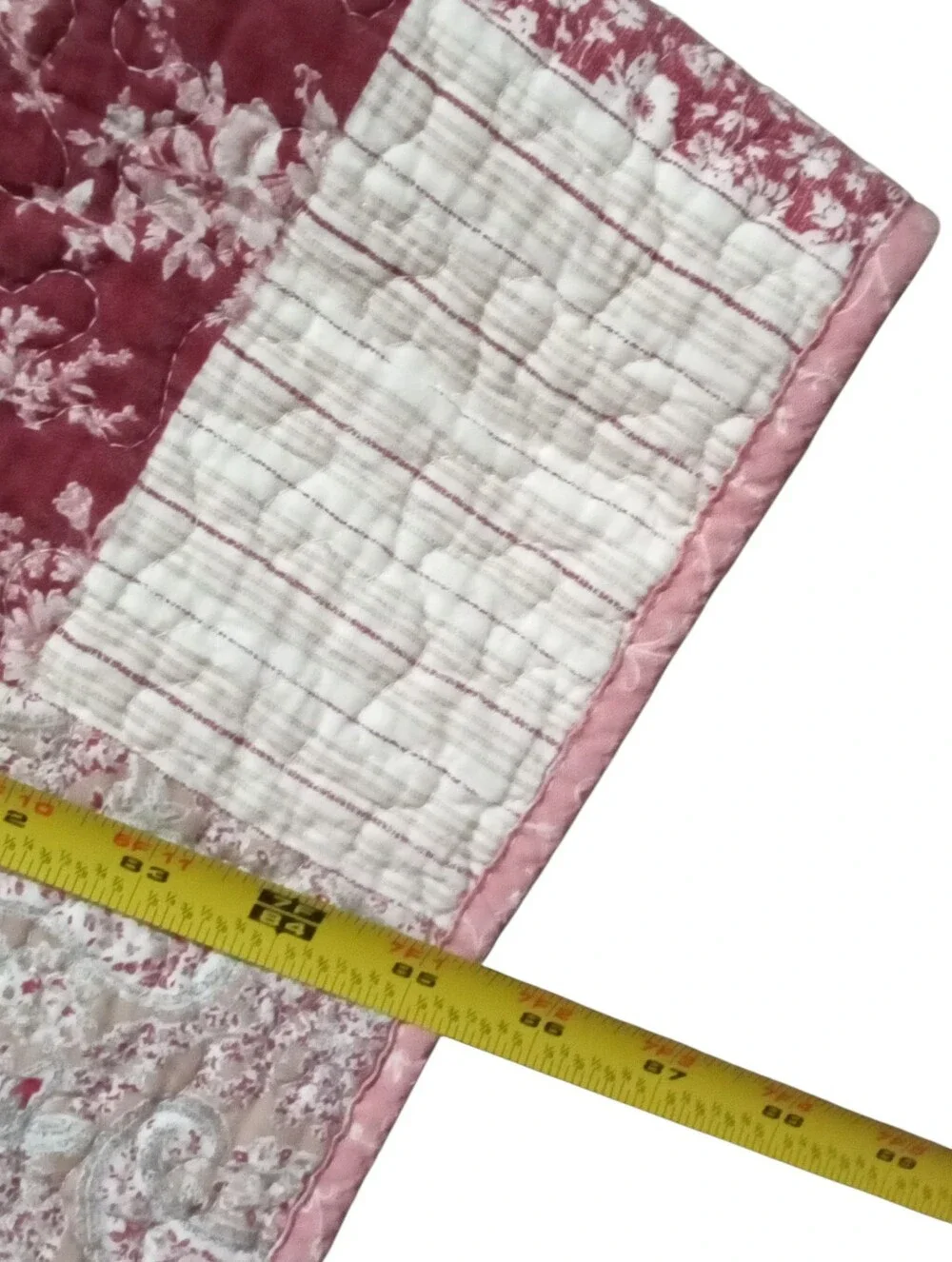 Laura Ashley Patchwork Floral Farmhouse Quilt Vintage Inspired Bed Throw